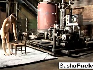 mind-blowing Sasha lives out her fantasies in the boiler apartment